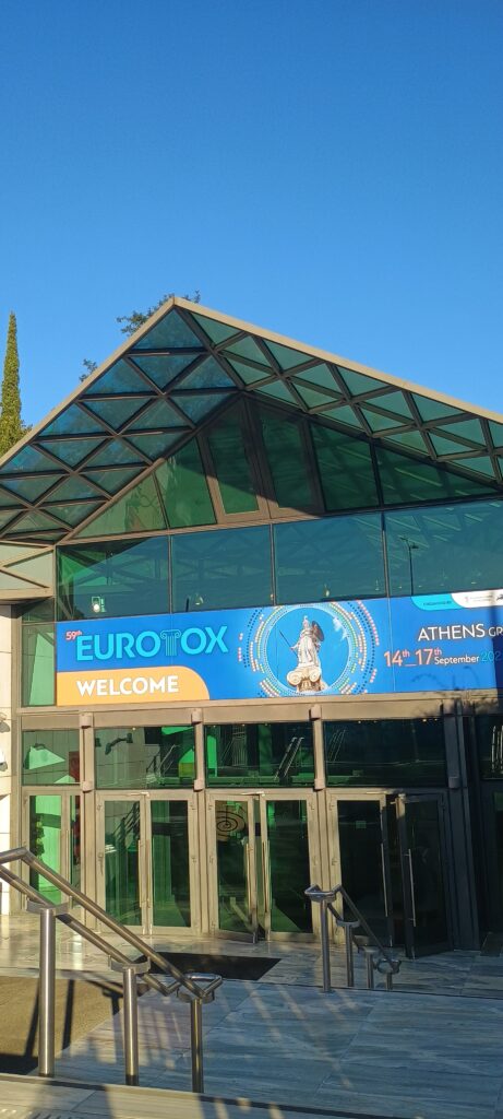 entrance to the Eurotox 25
